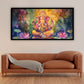 Peaceful Wisdom | Lord Ganesha Zen Painting | Spiritual Wall Art