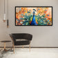 Peacock Tranquil Wall Painting | Elevate Your Interior by Canvas Myntra