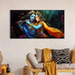 Canvas Myntra illustration | Radha Krishna Art | Canvas Wall Painting for Living Room, Bedroom, and Office.