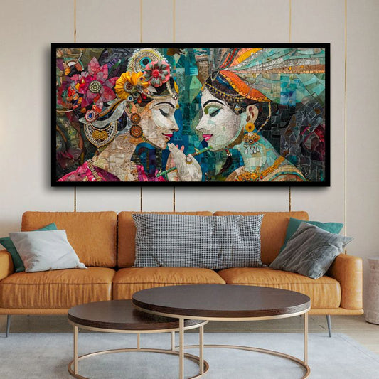 Krishna Wall Paintings by Canvas Myntra