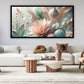 Abstract Flower Wall Painting | Contemporary Floral Canvas Art