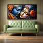 Radha Krishna Wall Art for Home | Spiritual Paintings by Canvas Myntra