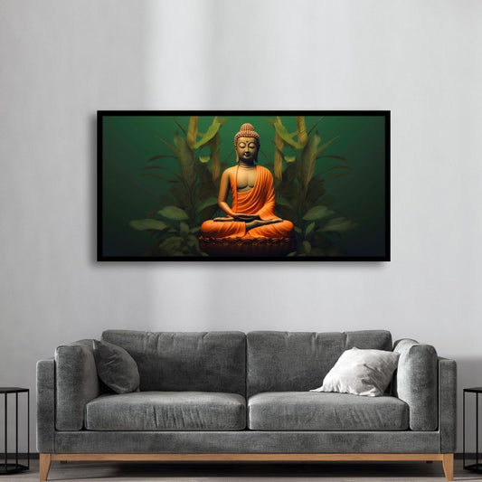 Canvas Myntra Buddha Painting | Serenity for Your Home and Office