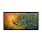 Canvas Myntra Peacock Painting - Wall Art for Tranquil Spaces