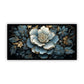 Elegant Flower Wall Painting for Home Décor | Beautiful Floral Canvas Art for Living Room & Bedroom Walls