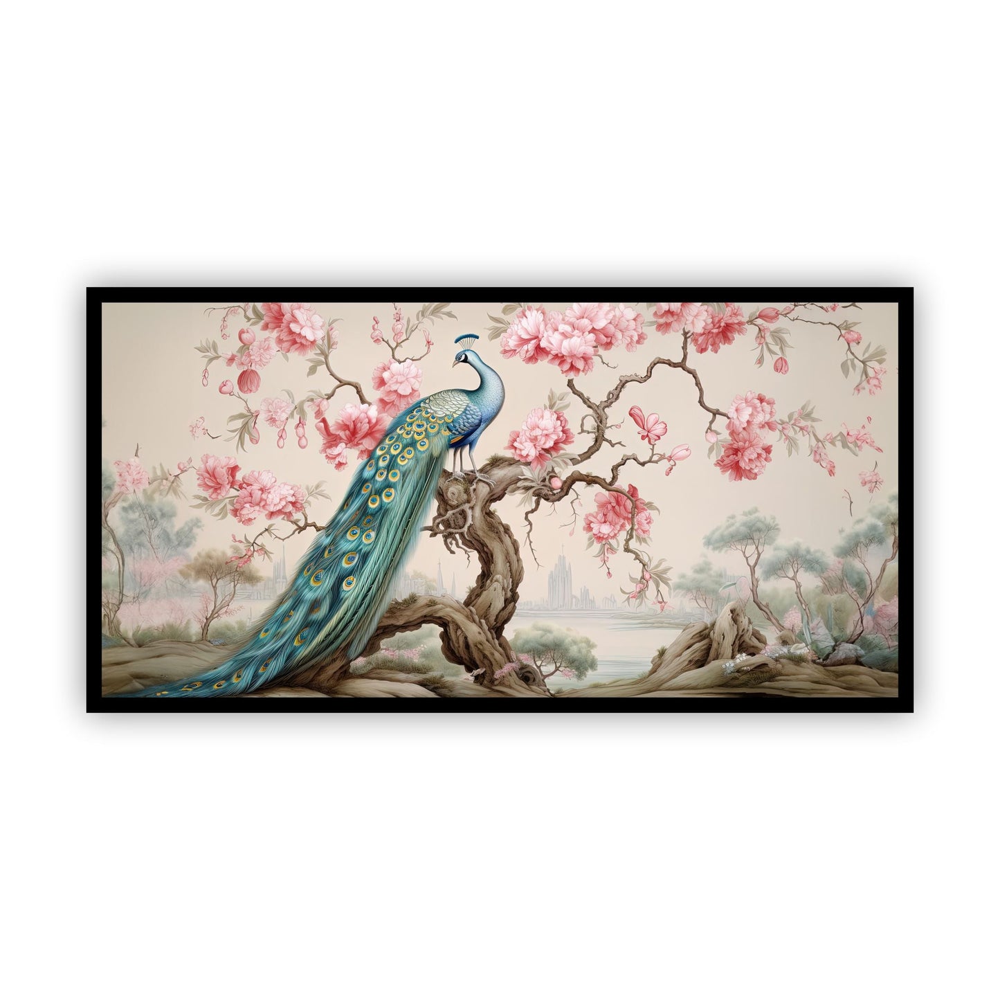 Peacock Canvas Wall Art | Bring Peace Home with Canvas Myntra