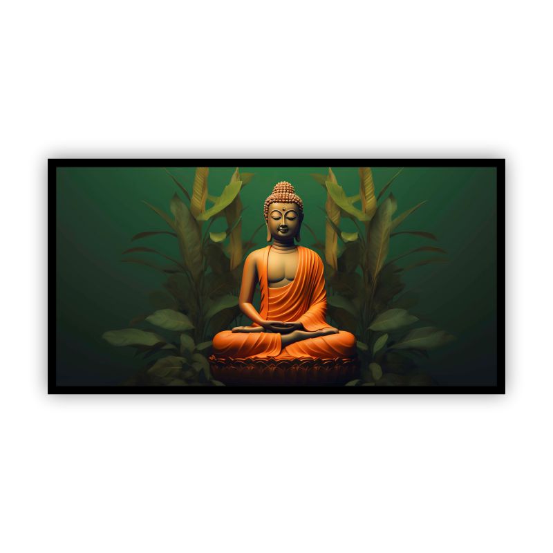 Canvas Myntra Buddha Painting | Serenity for Your Home and Office