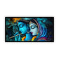 Canvas Myntra Radha Krishna Painting | Spiritual Serenity for Your Home and Office