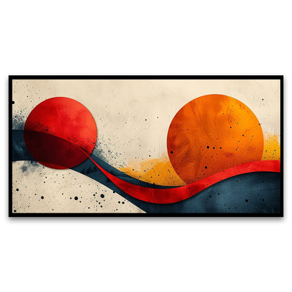 Canvas Myntra abstract-3d-Wall Painting for Living Room, Bedroom, Office.