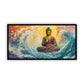 Canvas Myntra Buddha Art | Wave of Calm | Uplift Your Decor with Tranquil Wall Paintings