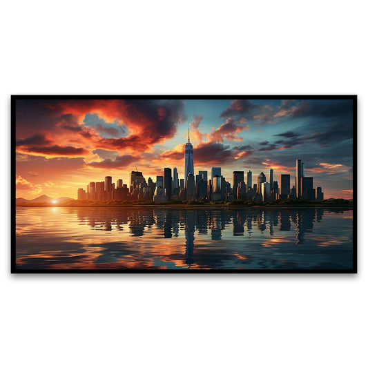 Capturing the City | New York Canvas Painting for Modern Spaces