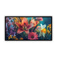 Multi-Panel Flower Wall Painting | Stunning Décor