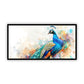 Peacock Wall Painting | Spiritual Decor by Canvas Myntra