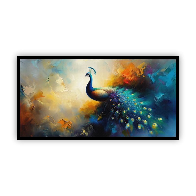 Peacock paintings