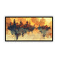 Stunning City Landscape Canvas Wall Art | Elegant Urban Skyline Painting for Home & Office Décor