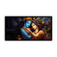 Radha Krishna Tranquil Wall Painting | Elevate Your Interior by Canvas Myntra