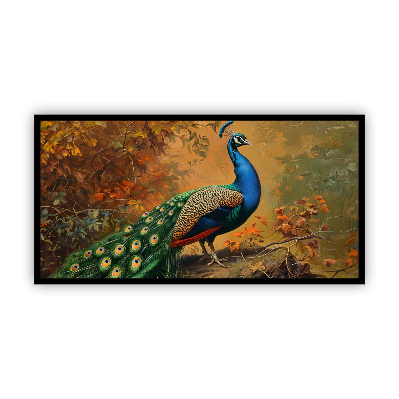 Peacock paintings