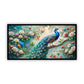 Canvas Myntra Peacock Painting | Enhance Your Space with Zen Serenity