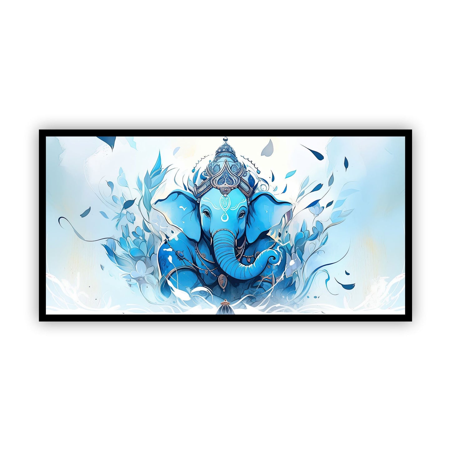 Lord Ganesha Canvas Wall Art | Bring Peace Home with Canvas Myntra