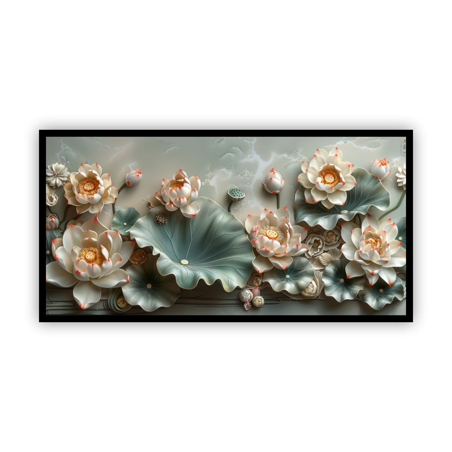 Botanical Flower Wall Painting | Nature Lover’s Choice