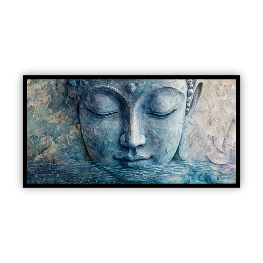 Serene Gautam Buddha Painting | Add Tranquility to Your Home by Canvas Myntra