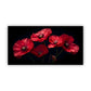 Vibrant Red Botanical Flower Wall Art Painting | Nature Lover’s Choice