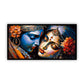 Radha Krishna Wall Art for Home | Spiritual Paintings by Canvas Myntra