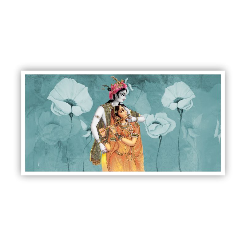 Krishna Wall Paintings by Canvas Myntra