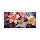 Hand-Painted Flower Wall Painting | Vibrant Floral Art for Home Décor