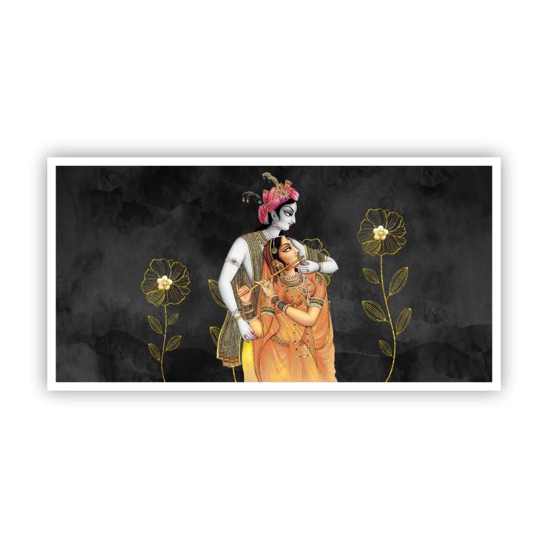 Canvas Myntra Radha Krishna Art | Tranquil Wall Paintings to Uplift Your Space