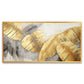 Canvas Myntra abstract-art-restore-ancient-ways-nostalgia-golden-touch Wall Painting for Living Room, Bedroom, Office.