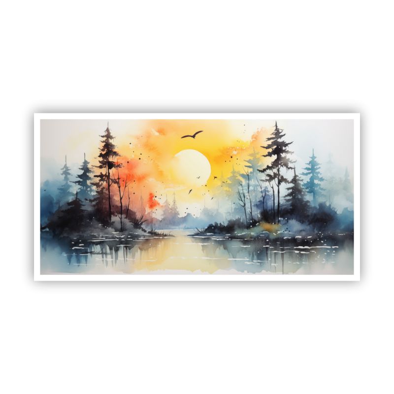 Breathtaking Nature Scenery Wall Paintings by Canvas Myntra