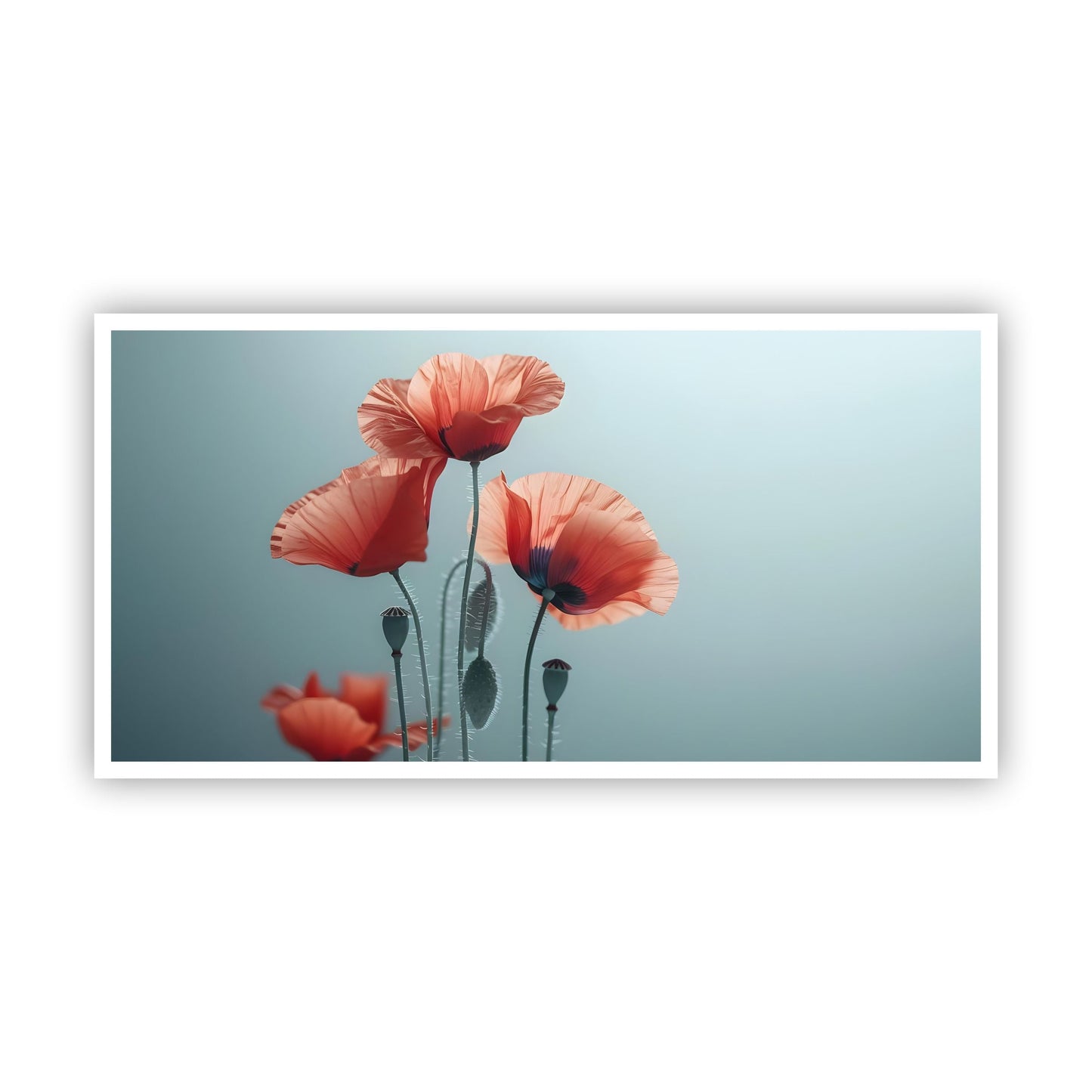 Artistic Flower Canvas Painting | Add Color to Walls