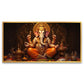 The Essence of Ganesha | A Beautiful Canvas Painting to Enrich Your Living Space | Canvas Wall Painting for Living Room, Bedroom, Office.