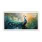 Peacock Wall Painting | Tranquil Home Decor by Canvas Myntra