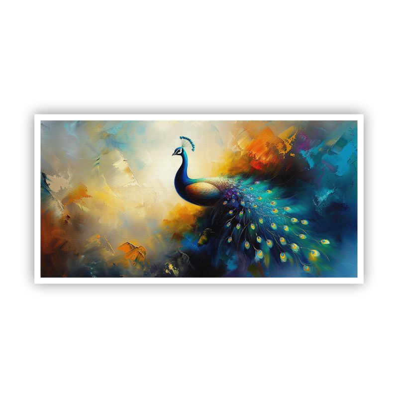 Peacock paintings