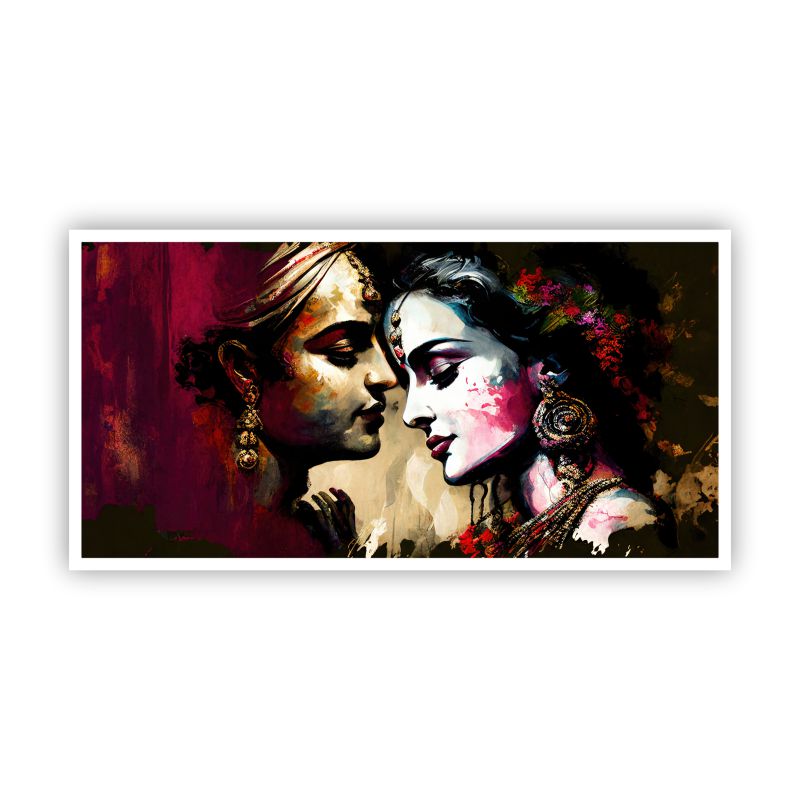 Krishna Wall Paintings by Canvas Myntra