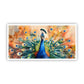 Peacock Tranquil Wall Painting | Elevate Your Interior by Canvas Myntra