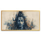 Canvas Myntra artistic-representation-hindu-deity-with-tears-trishula-motif Wall Painting for Living Room, Bedroom, Office.