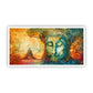 Serenity of Lord Buddha Wall Paintings by Canvas Myntra