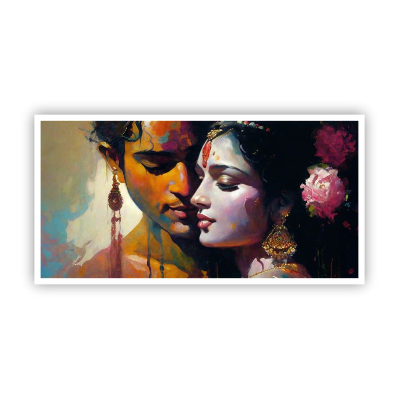 Krishna Wall Paintings by Canvas Myntra