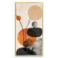 Canvas Myntra balanced-arrangement-gray-stones-with-orange-sun Canvas Wall Painting for Living Room, Bedroom, Office.