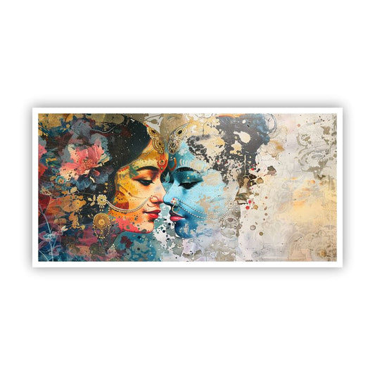 Krishna Wall Paintings by Canvas Myntra