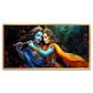 Canvas Myntra illustration | Radha Krishna Art | Canvas Wall Painting for Living Room, Bedroom, and Office.