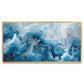 Canvas Myntra blue-white-abstract Canvas Wall Painting for Living Room, Bedroom, Office.