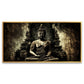 Canvas Myntra buddha-statue Canvas Wall Painting for Living Room, Bedroom, Office.