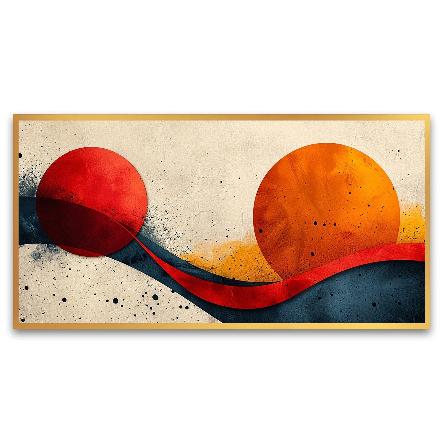 Canvas Myntra abstract-3d-Wall Painting for Living Room, Bedroom, Office.