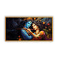 Radha Krishna Tranquil Wall Painting | Elevate Your Interior by Canvas Myntra