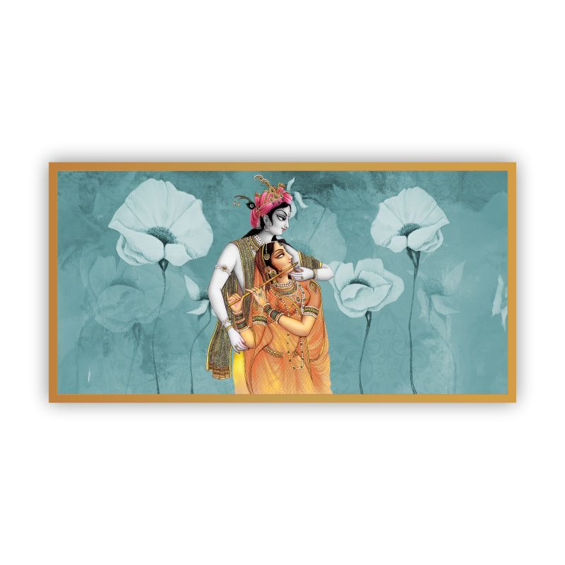 Krishna Wall Paintings by Canvas Myntra