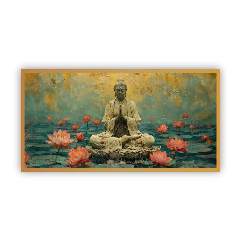 Serene Gautam Buddha Wall Art | Embrace Peace and Harmony